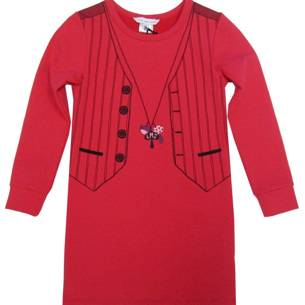NWT Little Marc Jacobs Red Dress Sz 10
